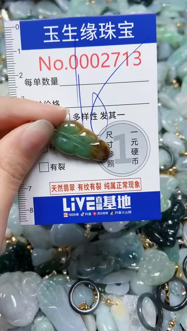 【闪购商品】翡翠颈饰未镶嵌闪购00002713