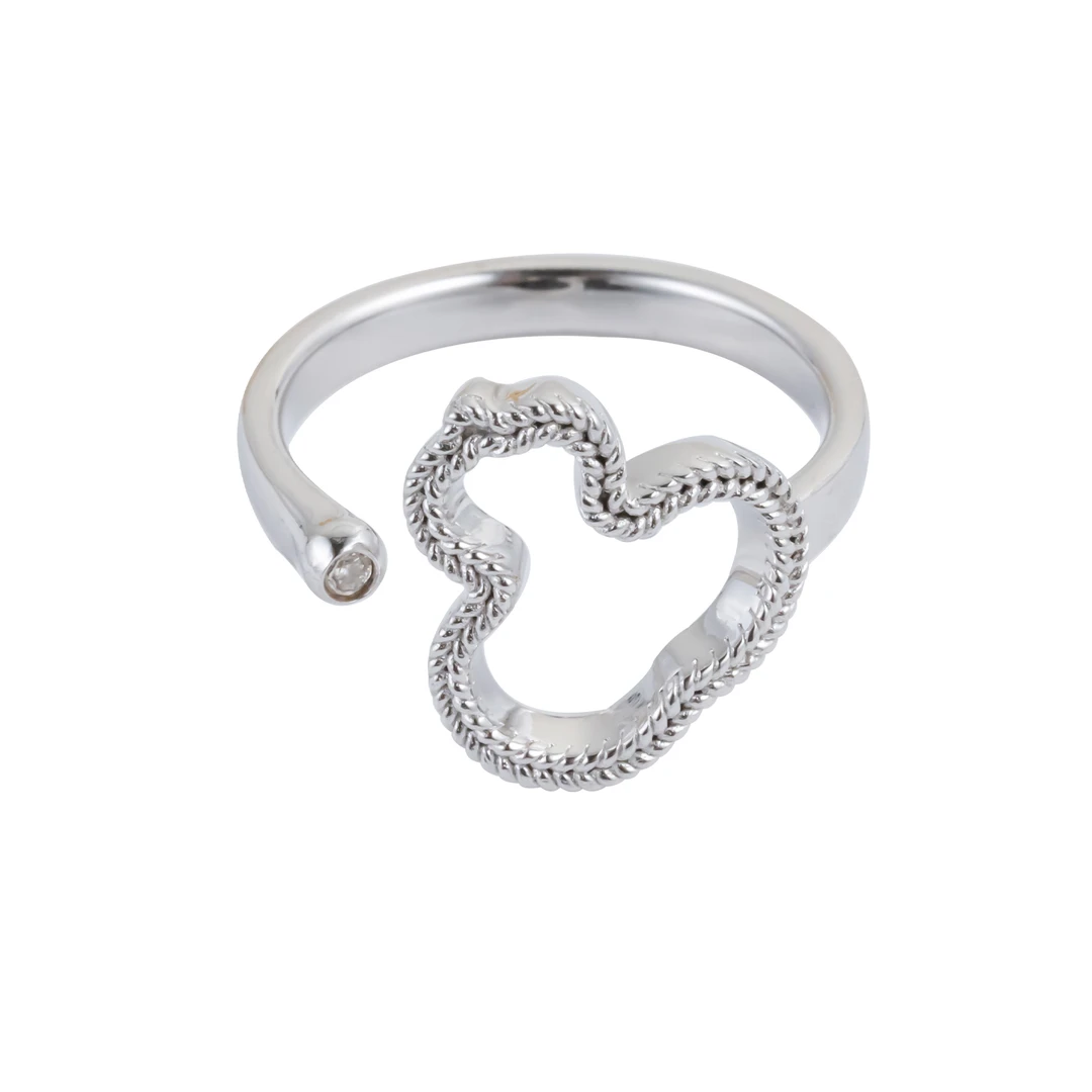 925银莫桑石戒指 【山巾子·福芦】原创古雅系列S925银葫芦戒指325