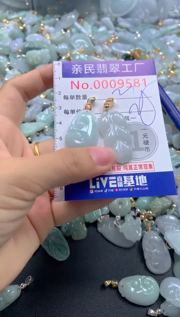 颈饰未镶嵌翡翠9581