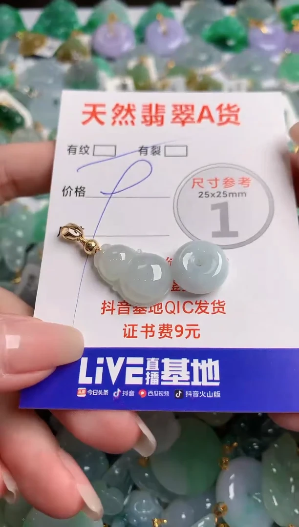 翡翠未镶嵌颈饰24000713