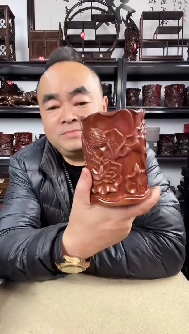 木老李红木工艺品黄0077