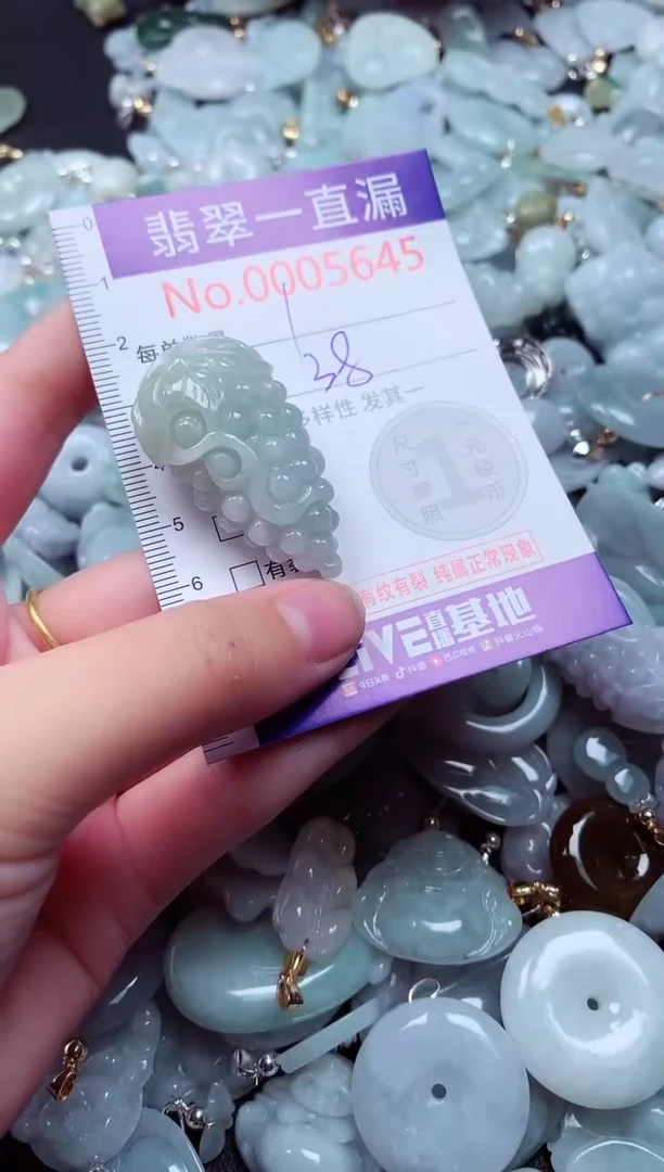 吊坠(不含链)未镶嵌翡翠5645
