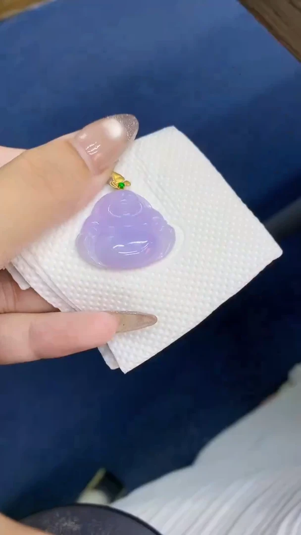 颈饰18K金镶嵌翡翠1