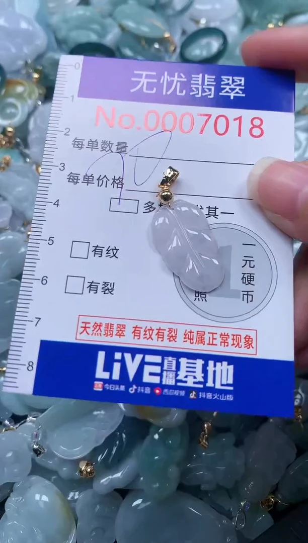 颈饰未镶嵌翡翠7018