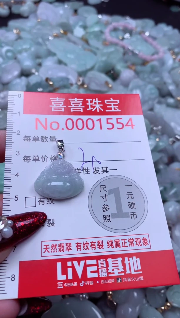 颈饰未镶嵌翡翠1554