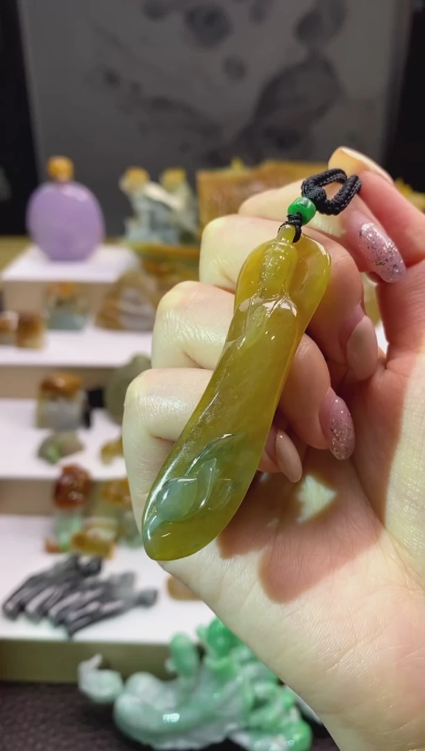 颈饰未镶嵌翡翠翡翠挂件