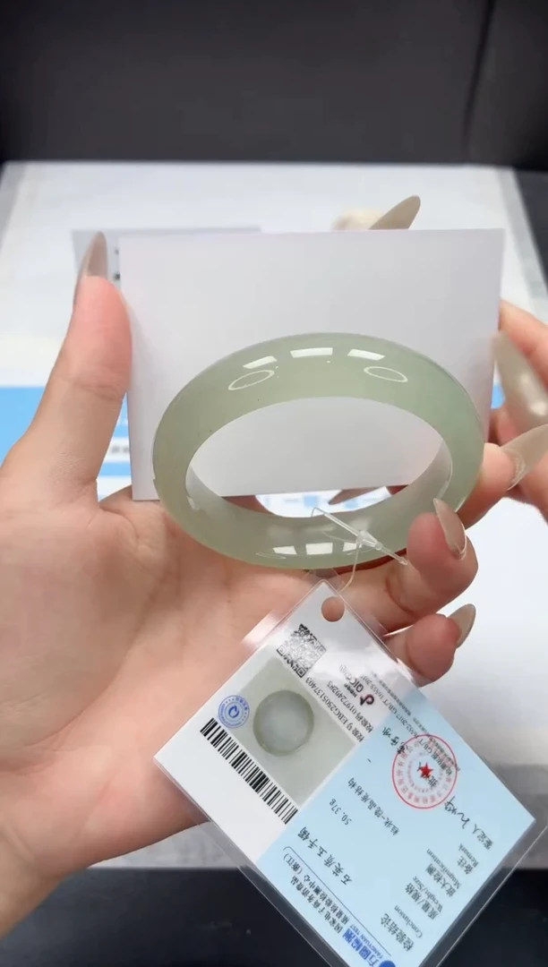 石英质玉手镯未镶嵌83/东陵玉56.5