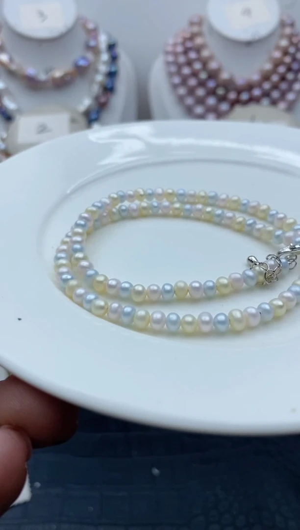 【闪购商品】淡水珍珠颈饰未镶嵌0105