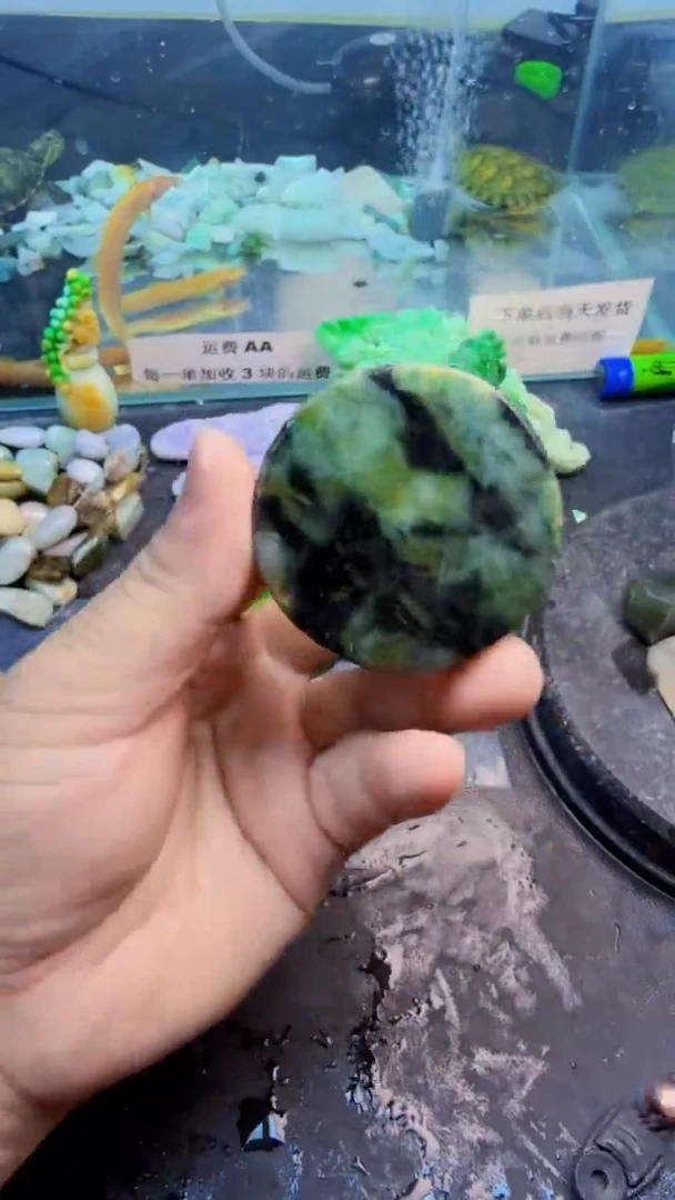翡翠挂件未镶嵌天然翡翠123