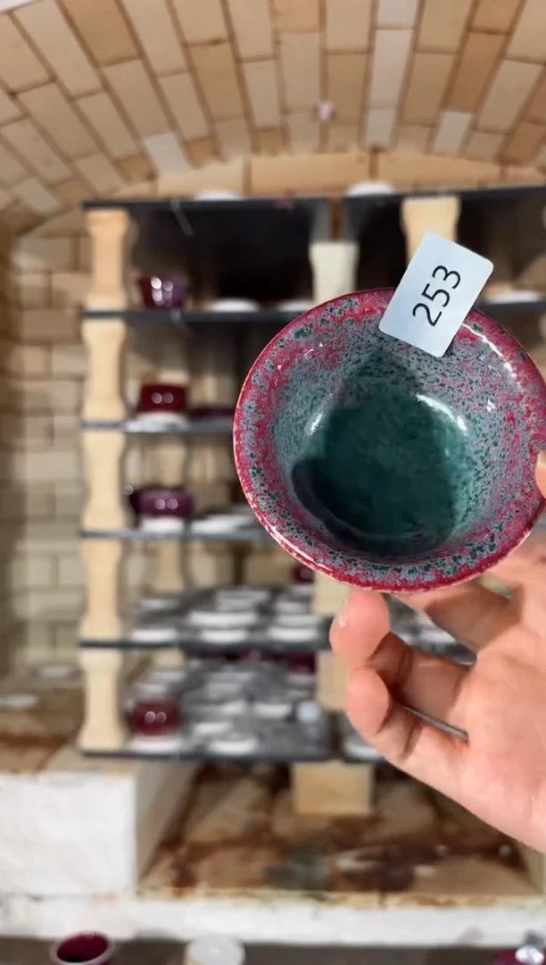 杯精品窑变钧瓷茶器