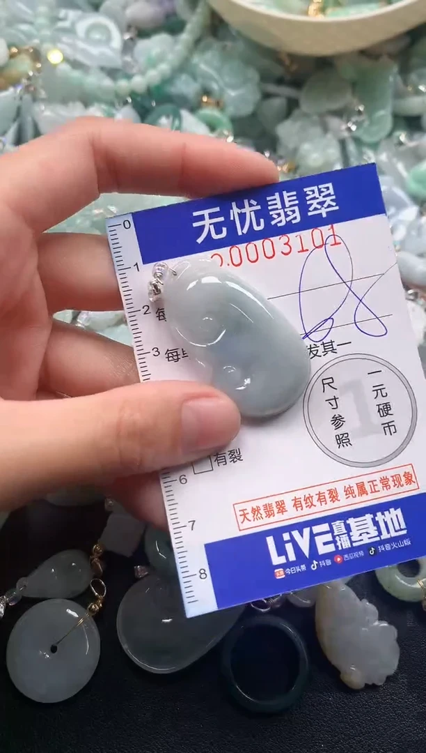 颈饰未镶嵌翡翠3101