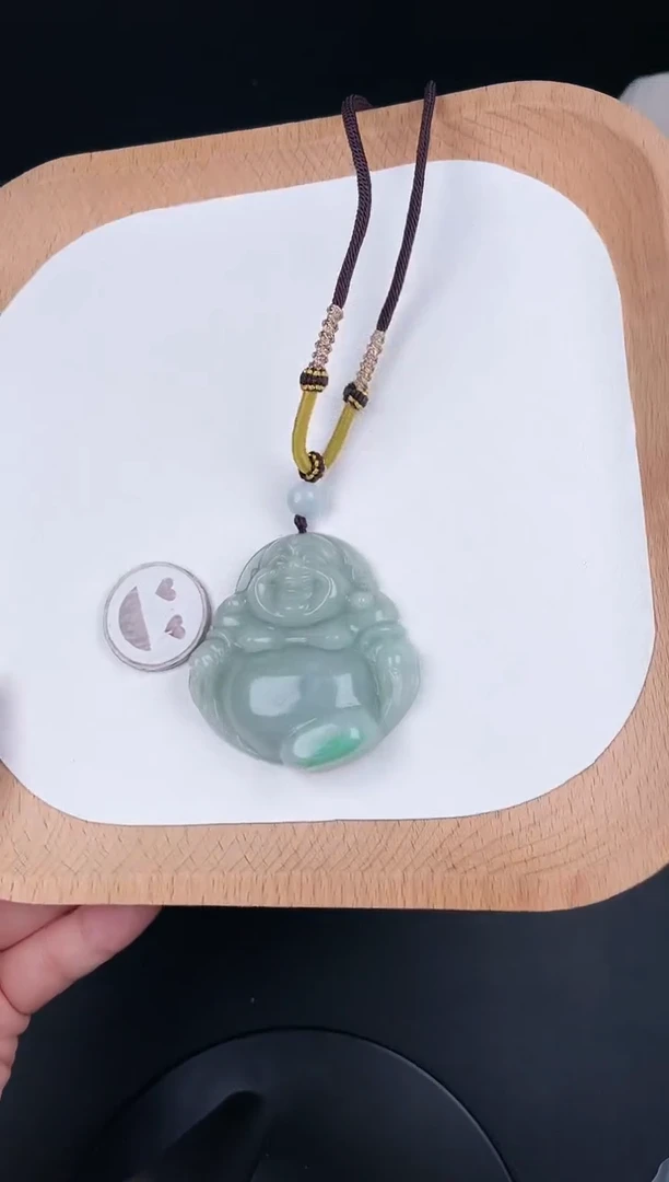 翡翠未镶嵌颈饰孤品-10