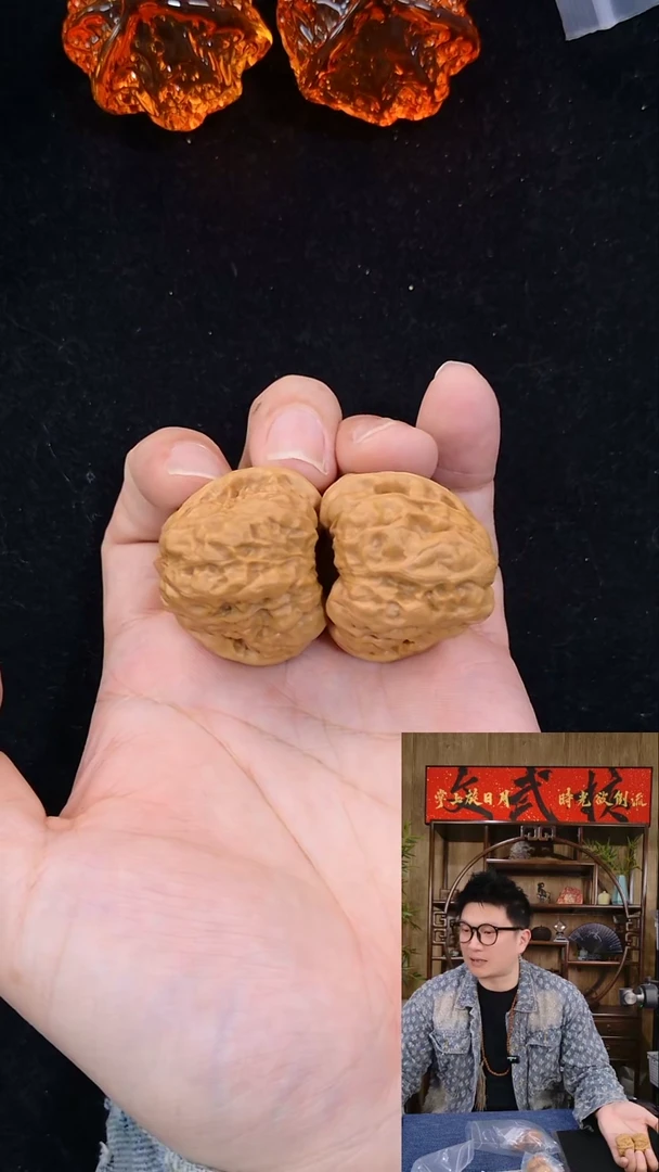 【闪购商品】文玩核桃吊坠37蛤蟆头