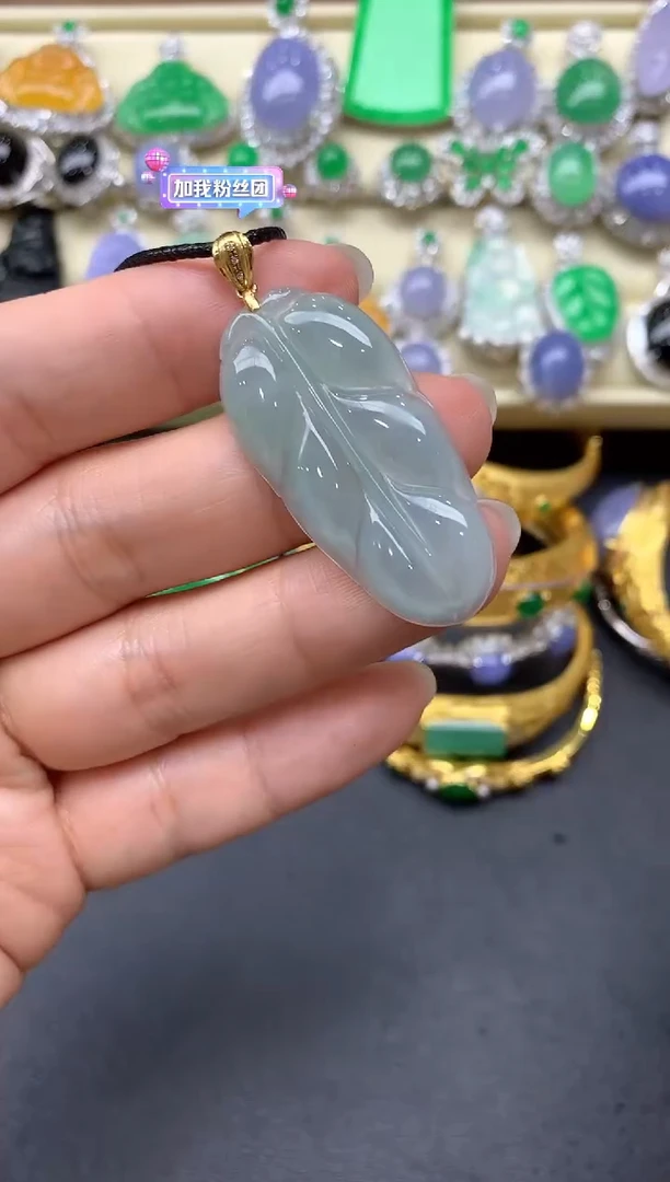【闪购商品】翡翠颈饰18K金镶嵌159-中国好珍宝