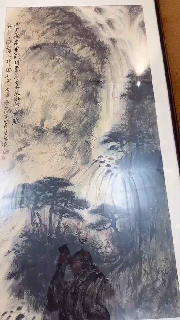 书法10-25-8舒老师八平尺国画作品
