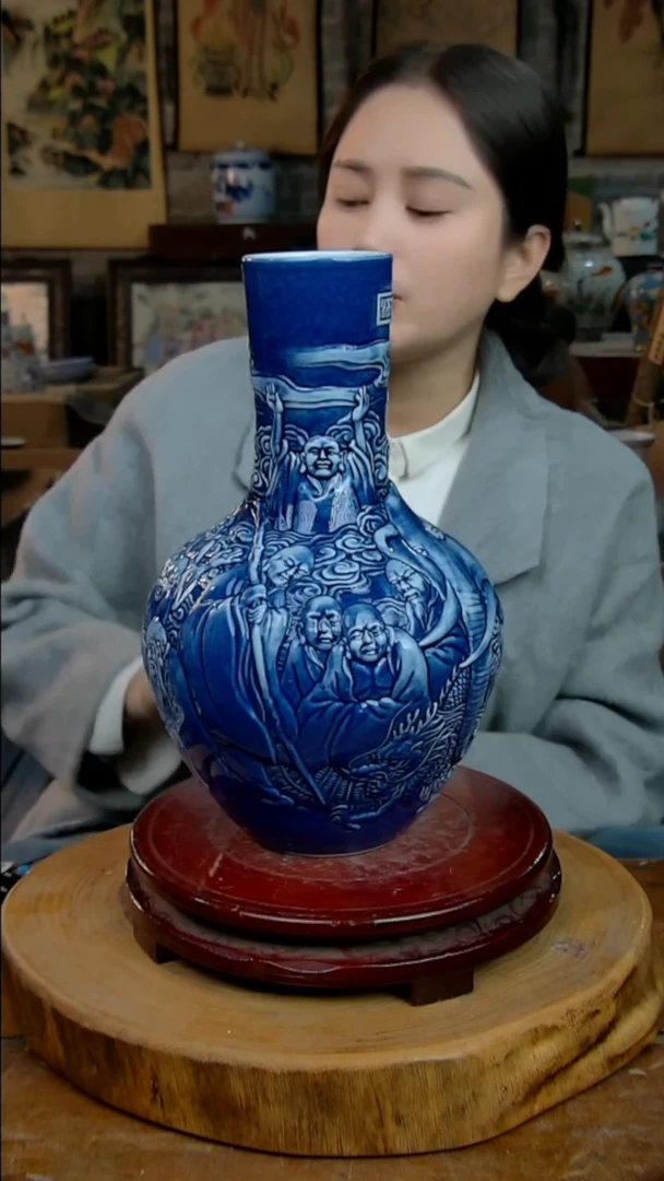 摆件陶景德镇陶瓷摆件991