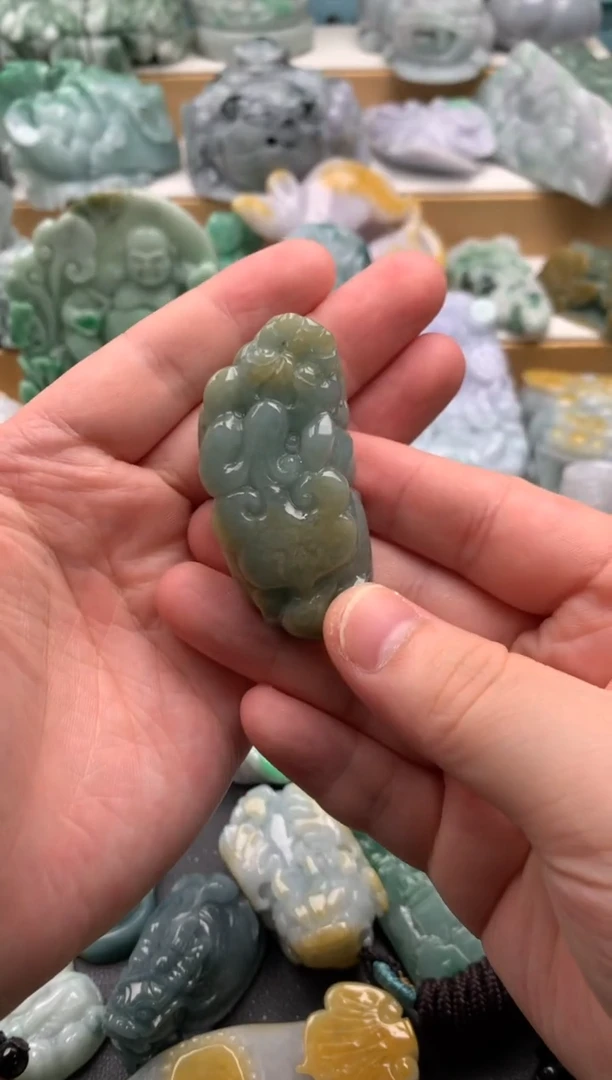 吊坠(不含链)未镶嵌翡翠1