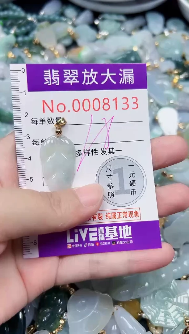 颈饰未镶嵌翡翠8133