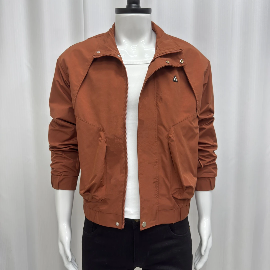 男士春季运动时尚夹克休闲百搭户外外套韩版潮流立领秋季夹克男