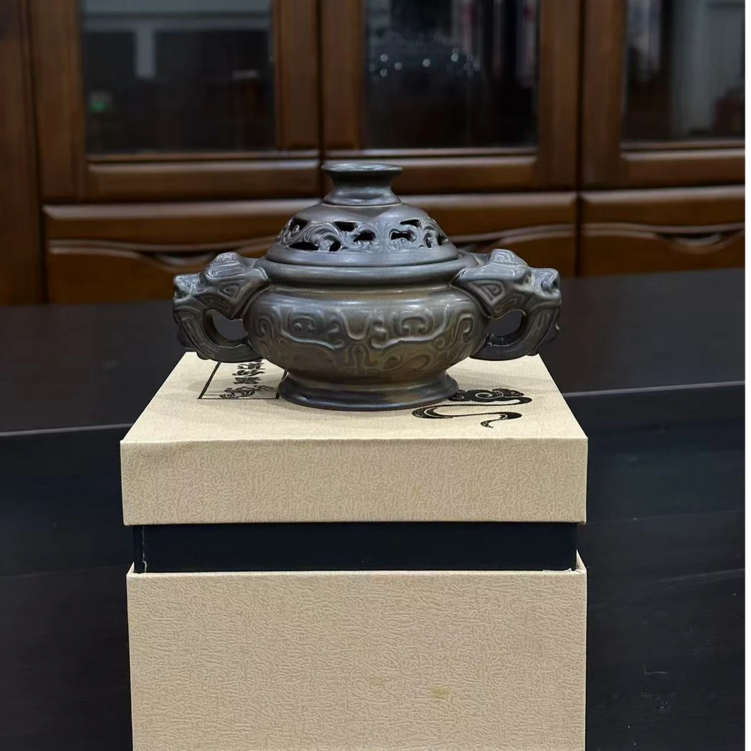 香炉（双头兽首）礼盒装