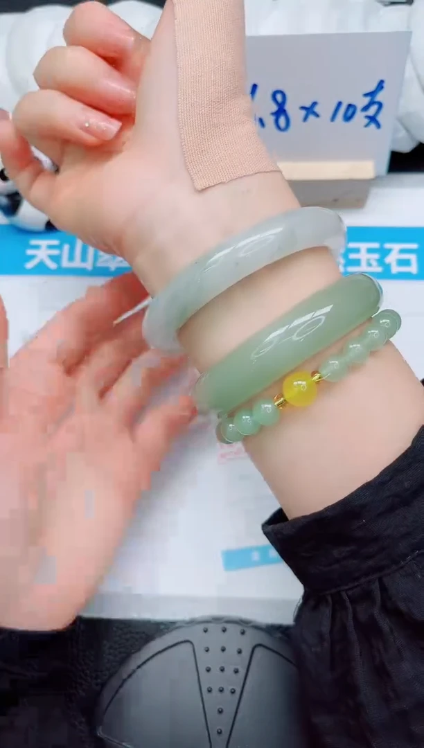 石英质玉手镯未镶嵌3-62.2
