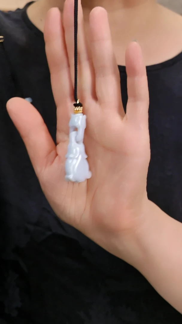 颈饰未镶嵌翡翠国风