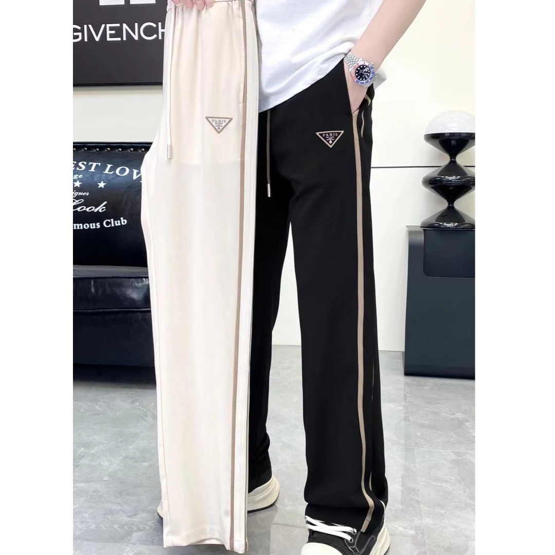 欧货轻奢时尚潮流个性休闲潮牌男士直筒休闲裤