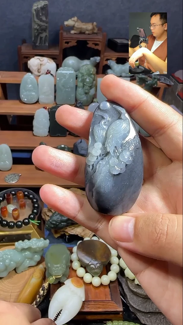颈饰未镶嵌和田玉一****情1
