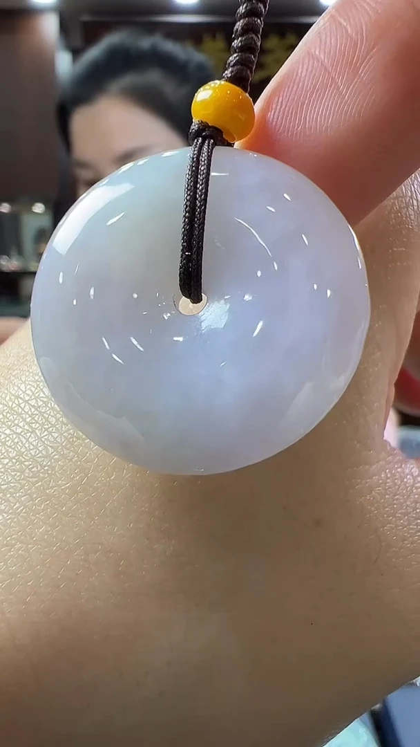 【闪购商品】翡翠挂件未镶嵌平安扣手机挂