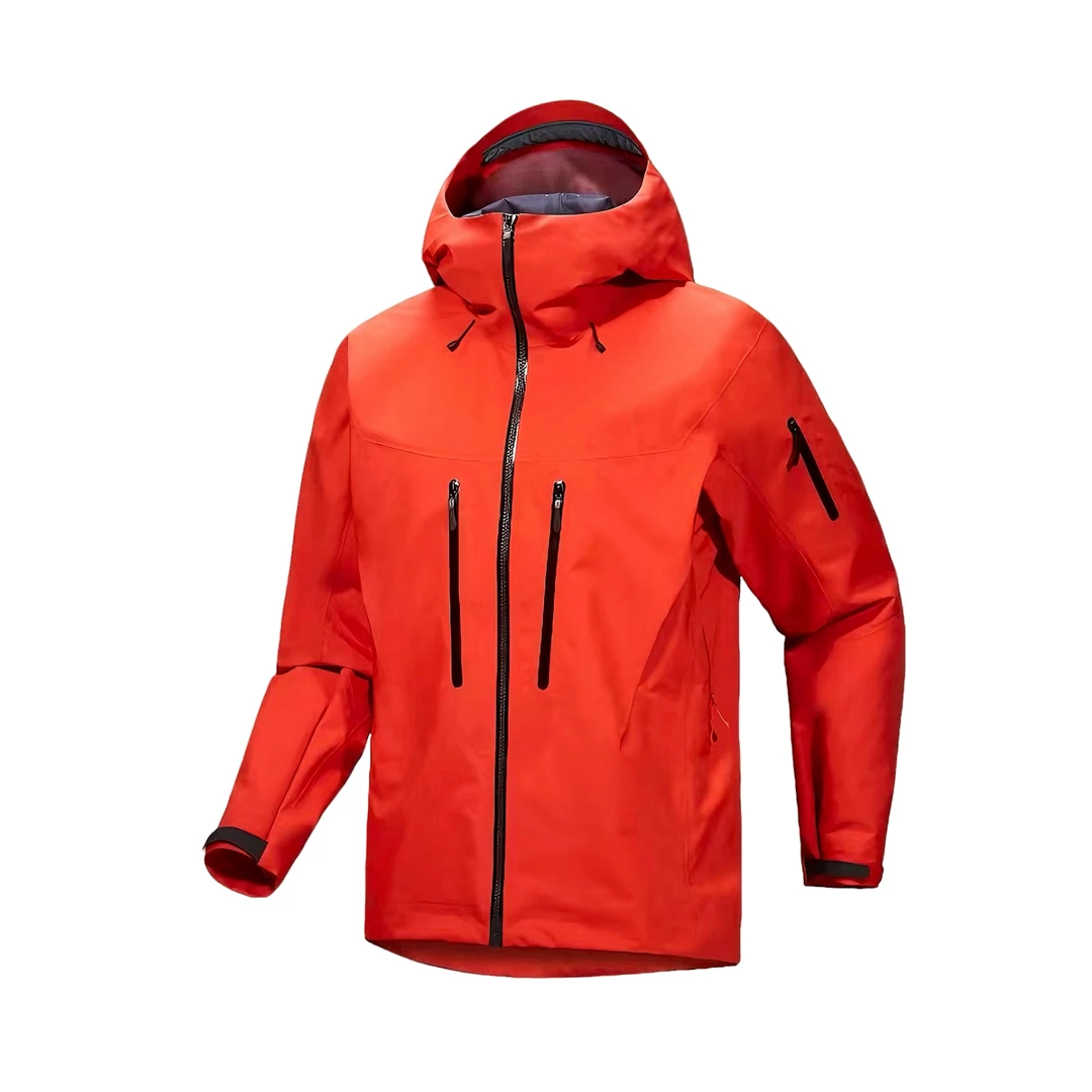 【正版刺绣】ALPHA SV 8代台州鸟硬壳冲锋衣防水防风登山服户外服装