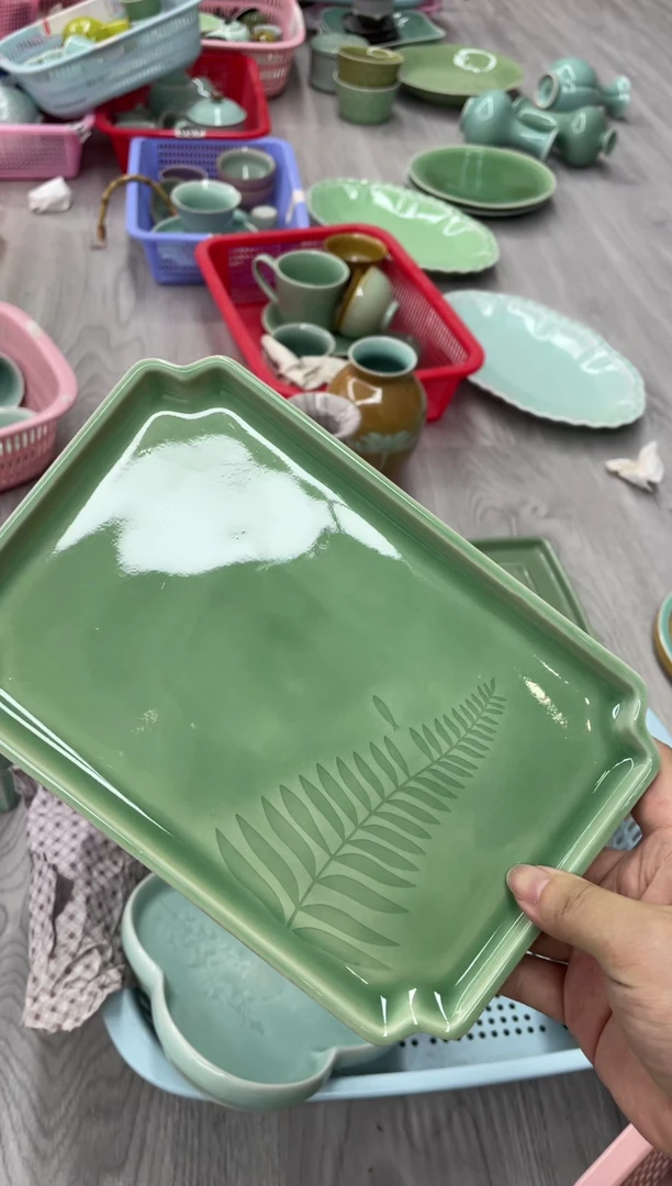 特价福利 微瑕 慧仙青瓷
