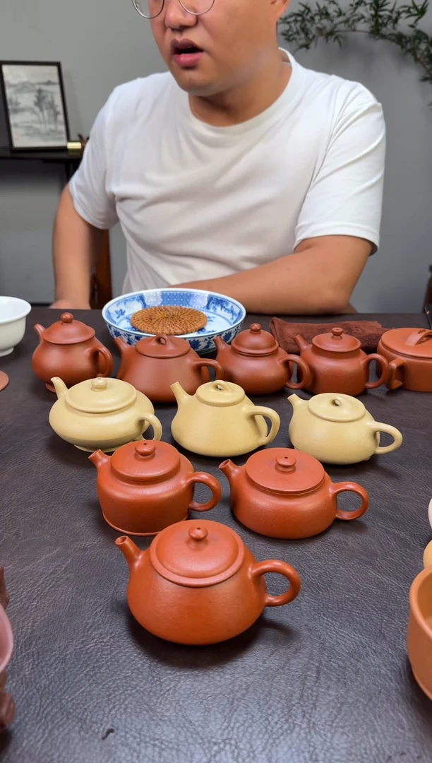 茶壶紫砂茄瓜    壶壶壶