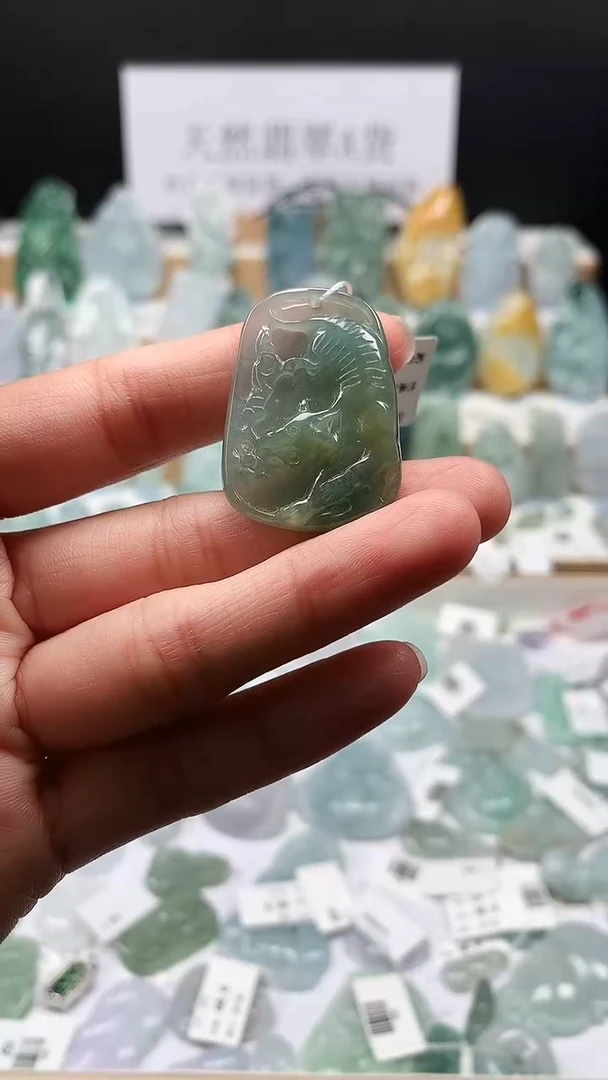 吊坠(不含链)未镶嵌翡翠21生肖虎