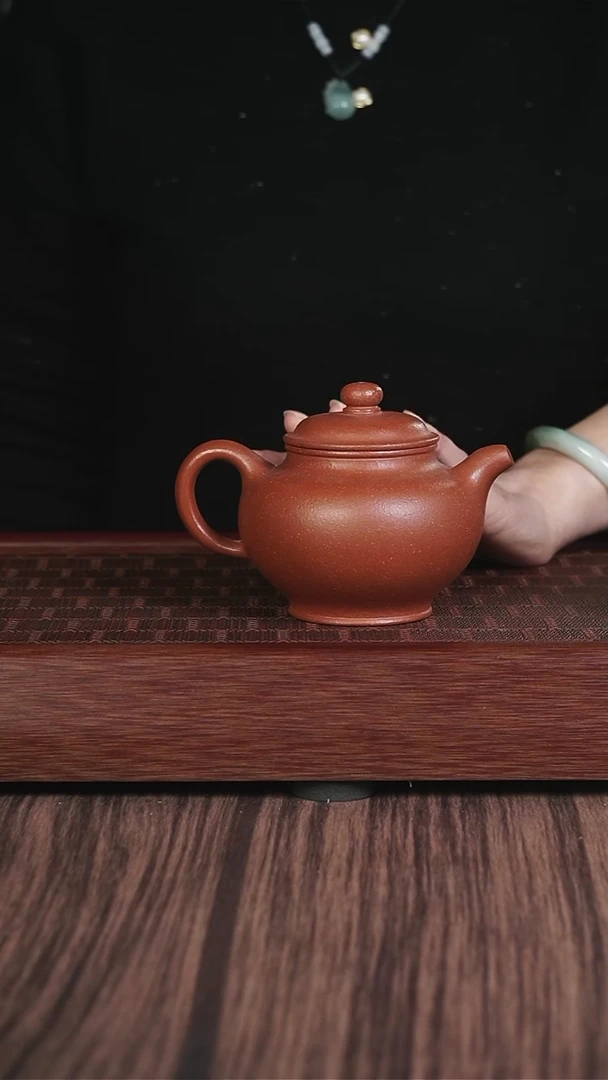 【闪购商品】紫砂茶壶红降坡  掇只