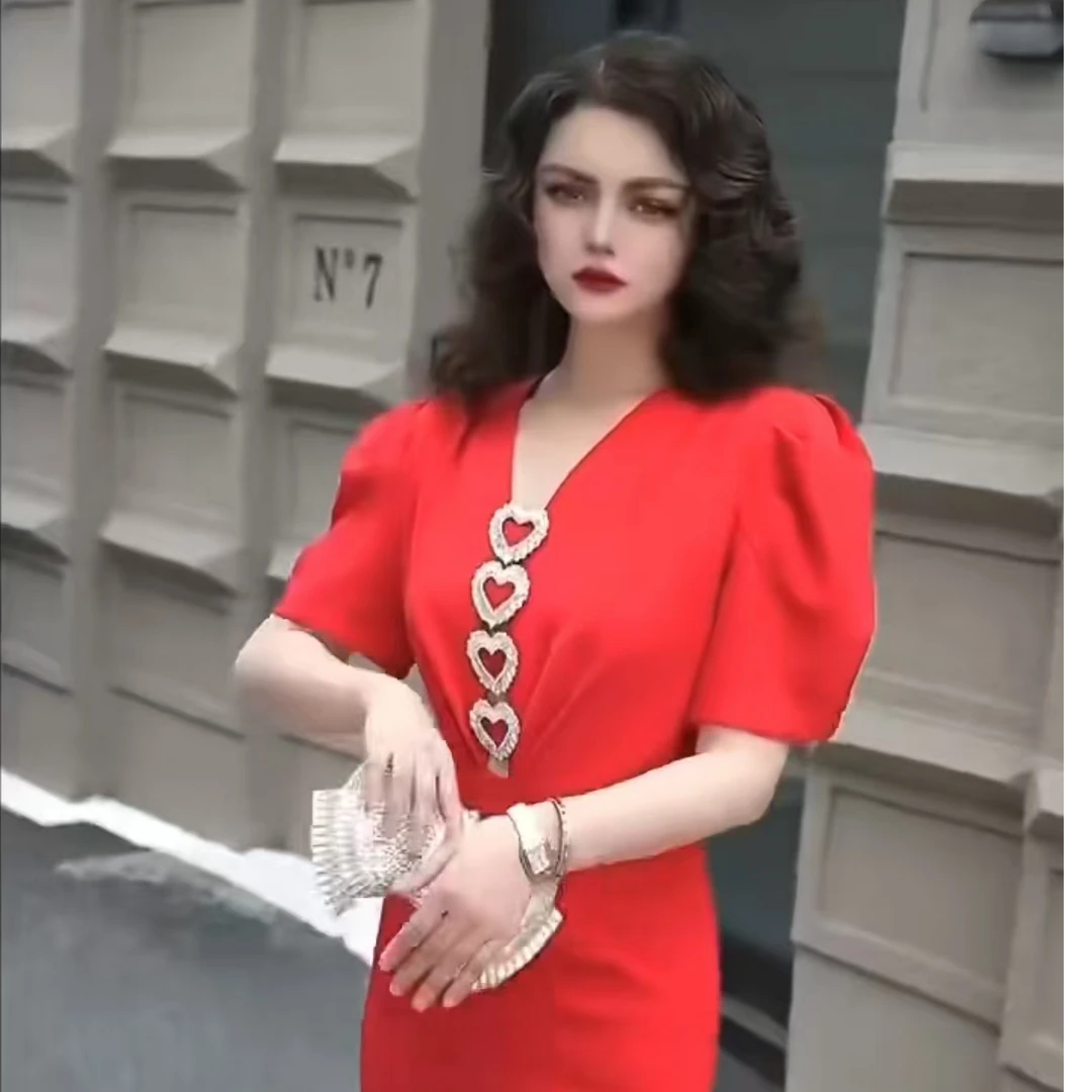 春夏新款 网红时尚 A字裙