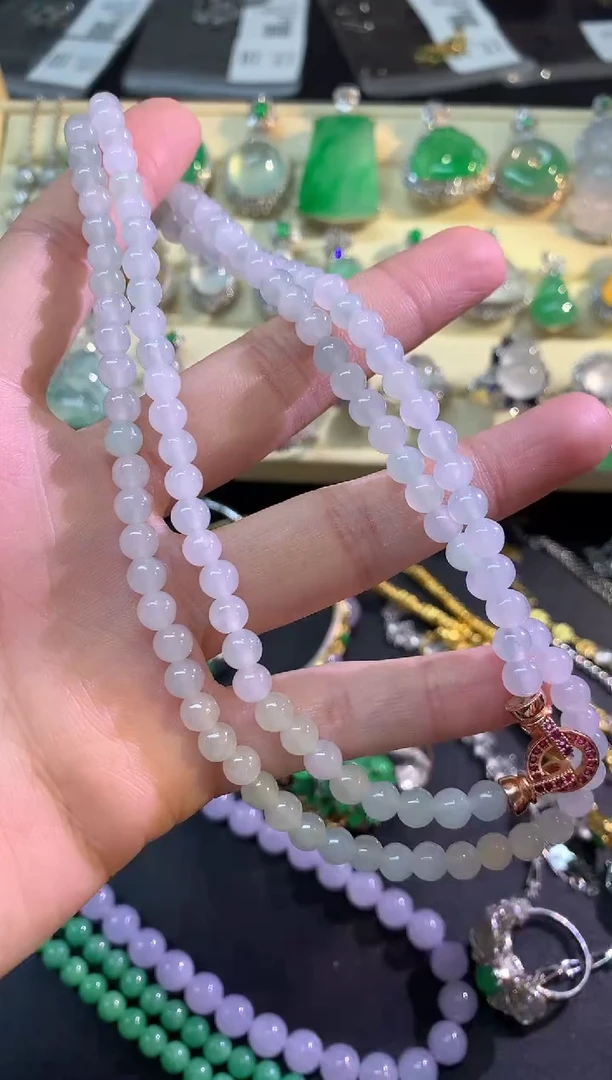 项链未镶嵌翡翠项链|350+35