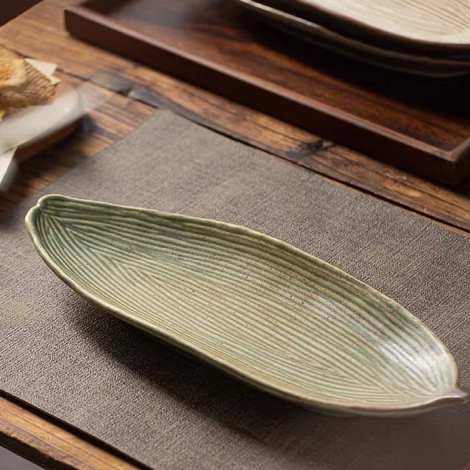 柳叶盘竹叶绿 35cm CSP021