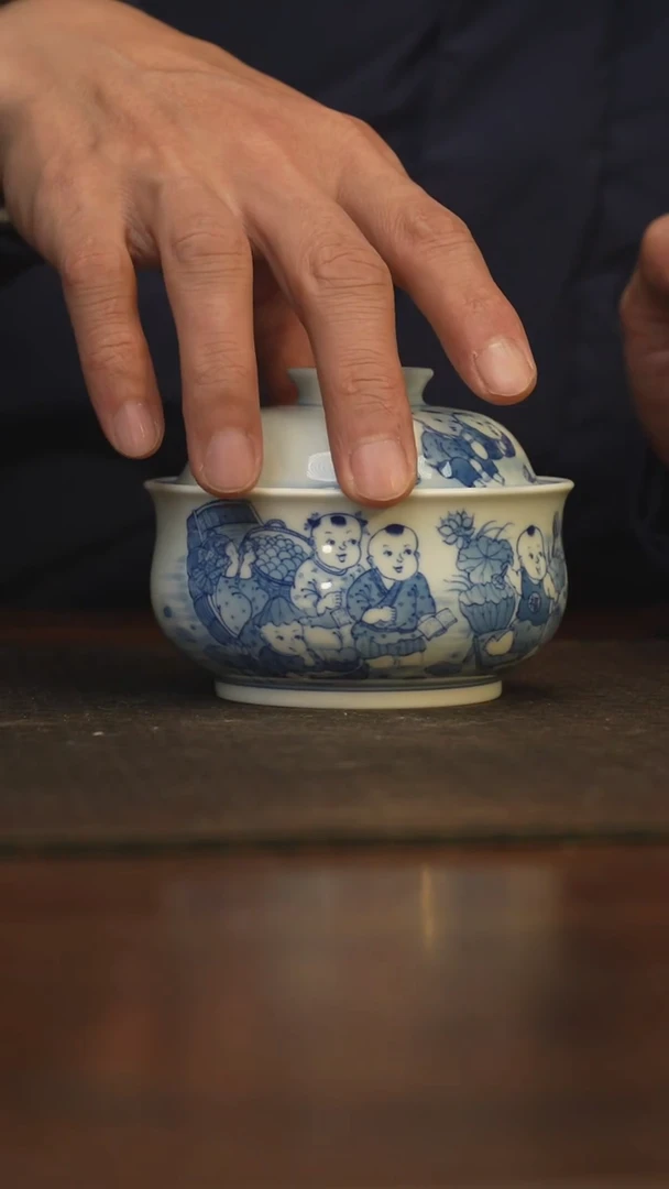 瓷片柴窑青花破价福利