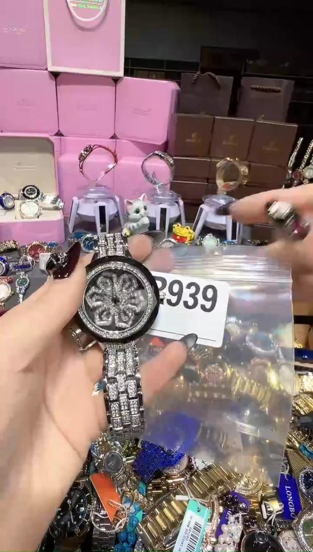 石英机芯不锈钢不锈钢直播定闪专用