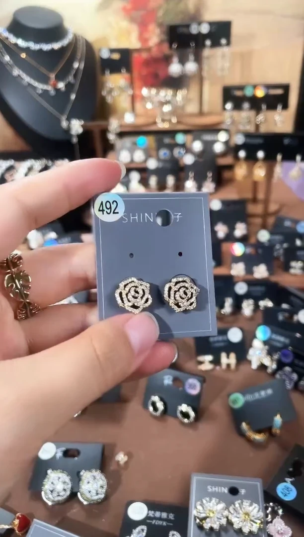 合金925银锆石萱492
