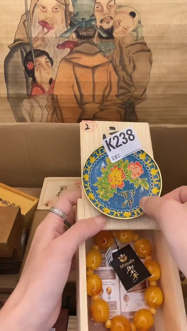 手工艺品琉璃K238瓷器手串多样性发一