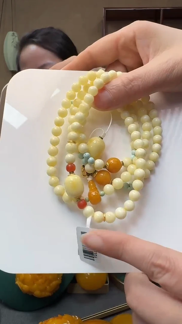 未镶嵌项链琥珀蜜蜡diy设计款