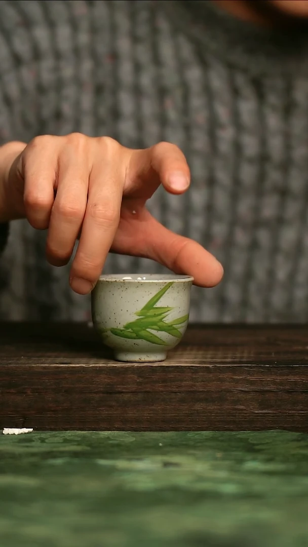 青诗集手工手绘瓷器