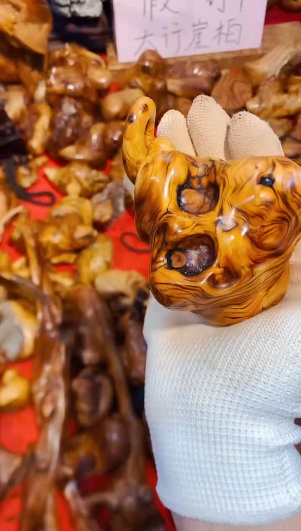 柏木（崖柏）18北太行崖柏手把件手串