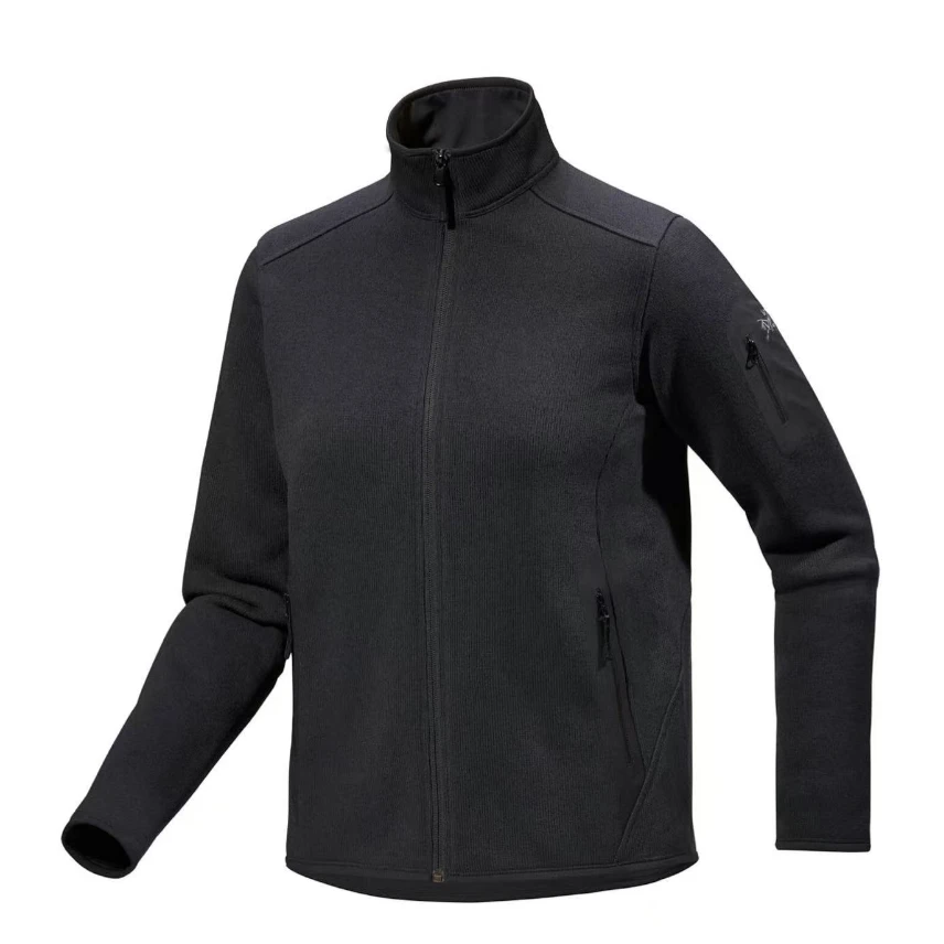 ARC'TERYX/始祖鸟女士COVERT无帽全拉链保暖柔软中间层抓绒衣