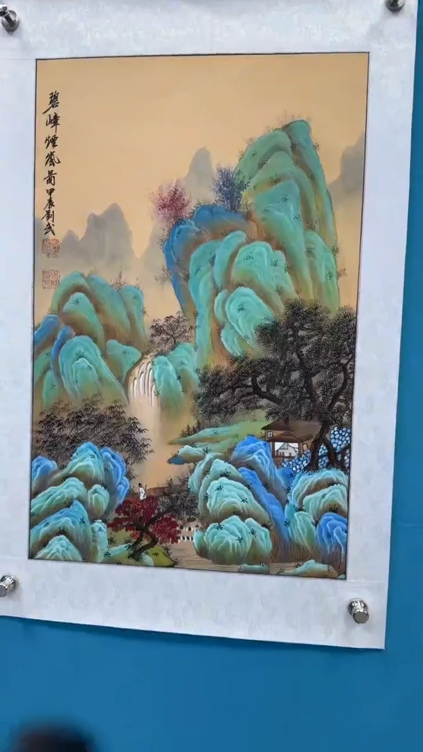 国画瀚美艺术刘武手绘-国画3