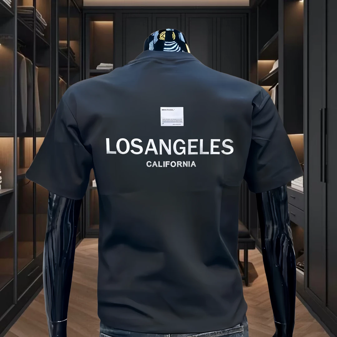 高街潮牌重磅纯棉短袖t恤男夏季潮流ins时尚休闲百搭半袖圆领体恤