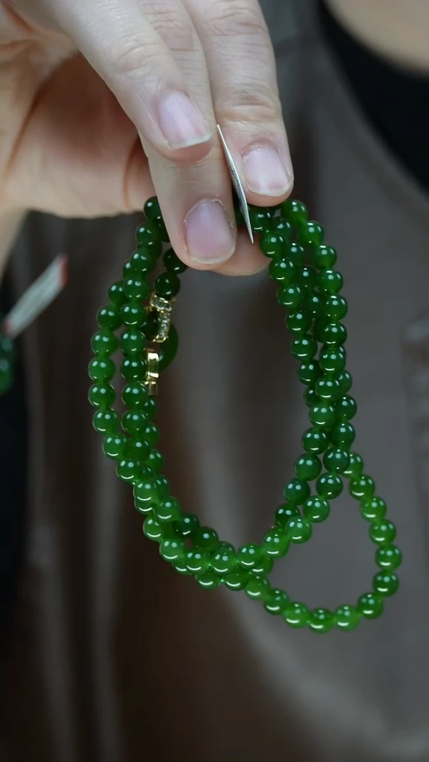 项链未镶嵌和田玉（碧玉）6