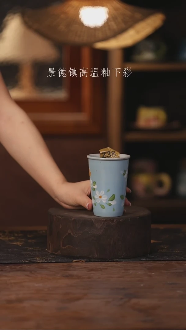 景德镇高温釉下手绘陶瓷238