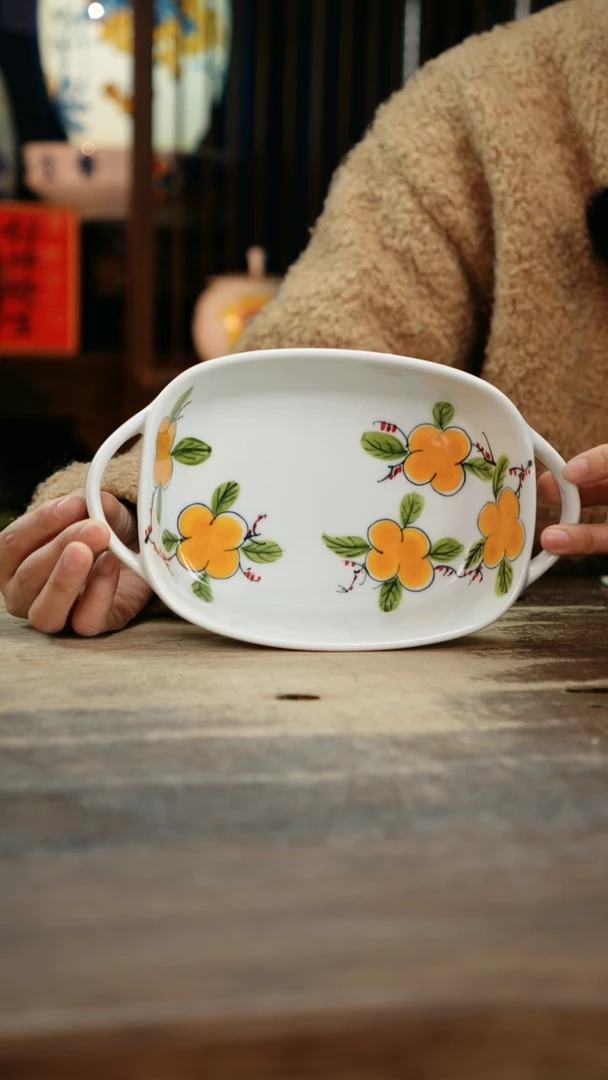 【闪购商品】瓷片景德镇纯手工釉下彩精品餐具